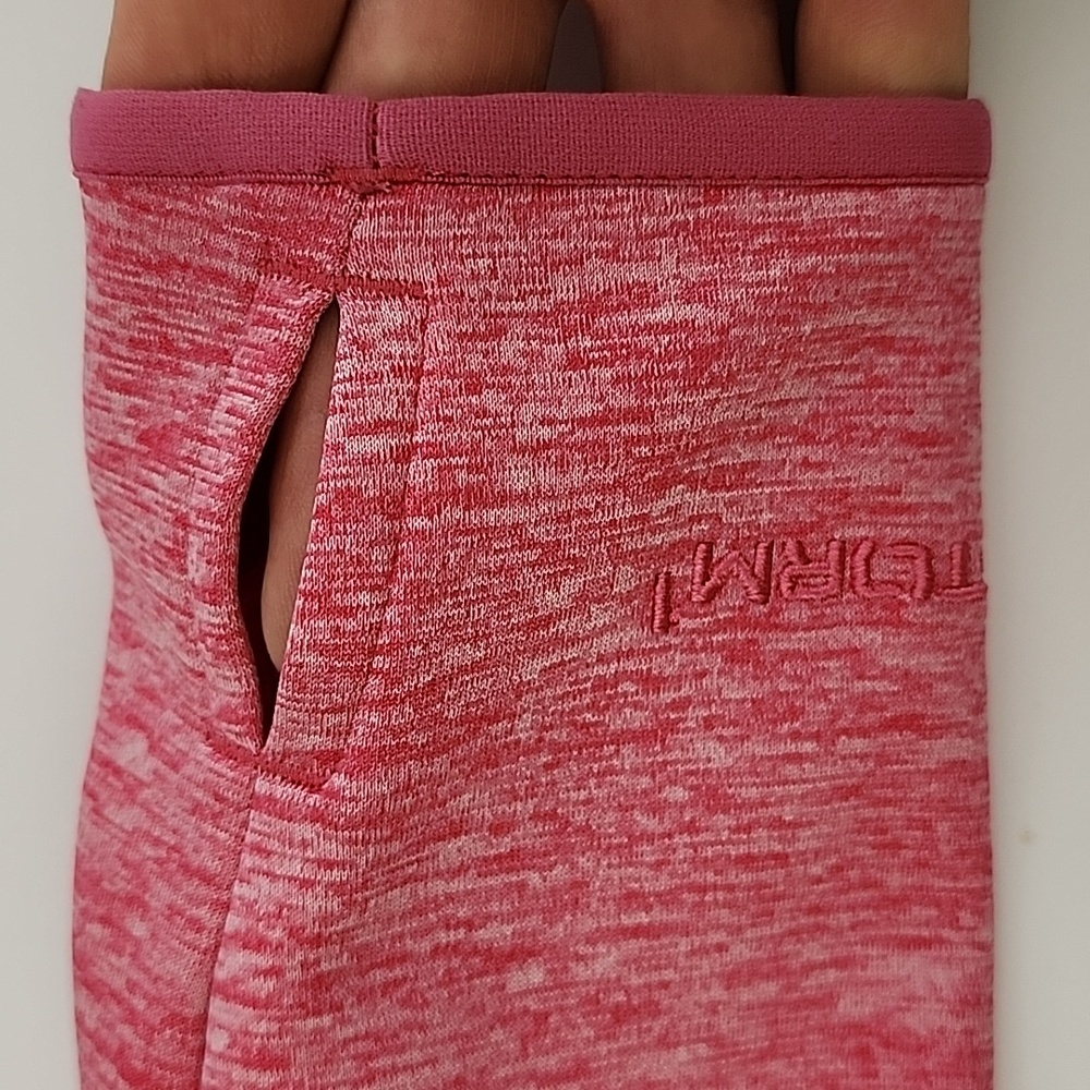 Under Armour Cold Gear Storm 1 Heathered Pink Hoodie Pocket Size S - Picture 8 of 14